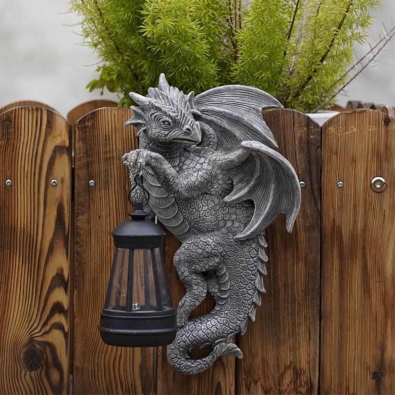 GREENYHAVEN Outdoor Dragon Solar Lantern