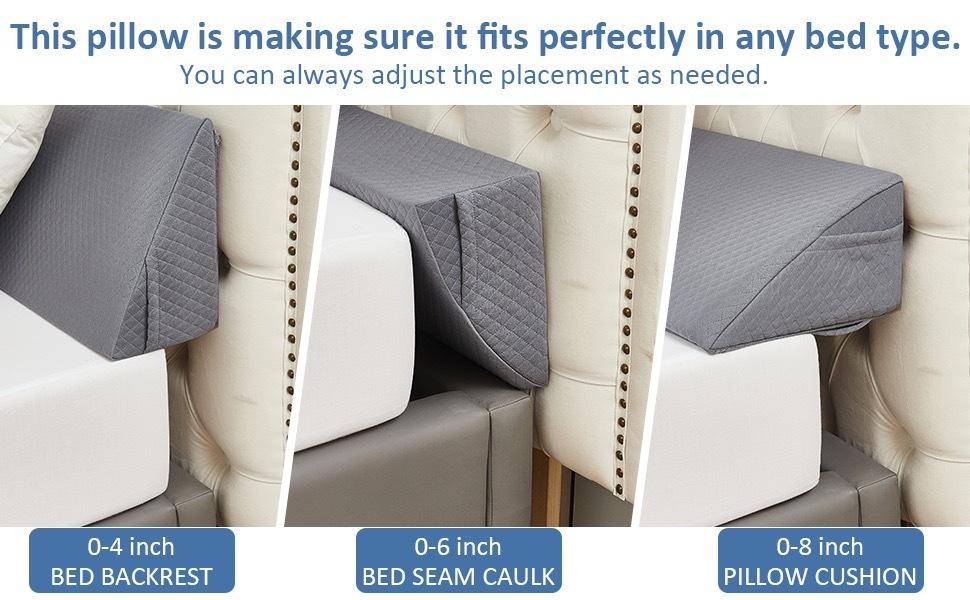 Fraser Country Headboard Pillow Mattress Wedge (Single)