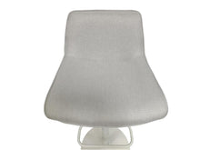 Load image into Gallery viewer, Fraser Country Set of 2 Adjustable Swivel Fabric Bar Stool - White/Cream