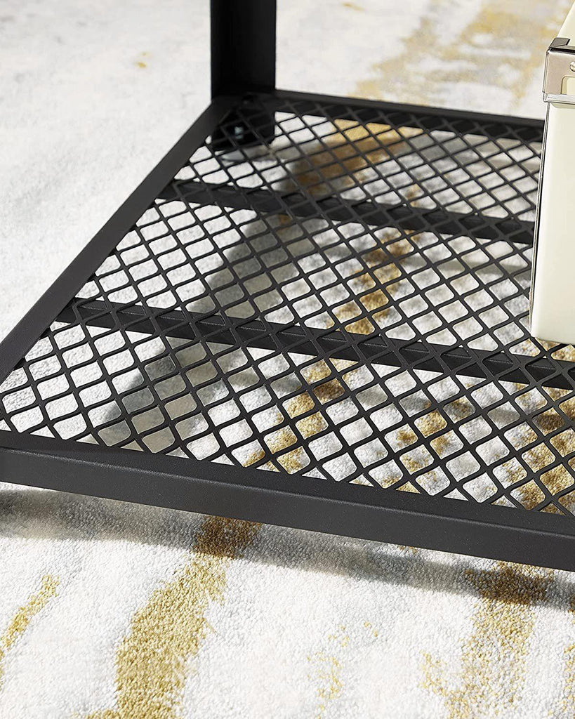 Vasagle Industrial Coffee Table - Rustic Brown