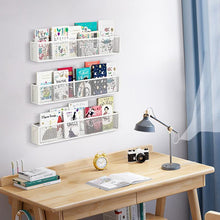 Load image into Gallery viewer, 3 Pack Wall Mounted Spice Rack Organizer for Cabinet Door - White