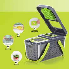 Load image into Gallery viewer, OZZYCOOK 22 in 1 Vegetable Cutter with Container