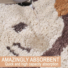 Load image into Gallery viewer, Soft Microfibre Bath Mat - Calico Cat (45 x 65cm)