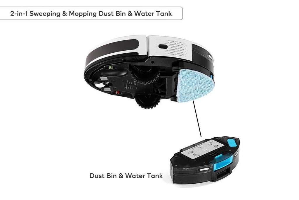 Kogan: SmartHome LX16 Robot Vacuum Cleaner and Mop with Auto-Empty Dock