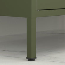 Load image into Gallery viewer, Fraser Country Milan Metal Cabinet With Drawers - Olive Green