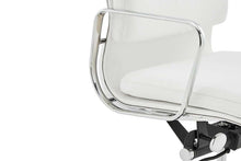 Load image into Gallery viewer, Matt Blatt Replica Eames Group Standard Aluminium Padded High Back Office Chair (White)