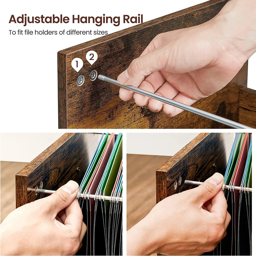 Vasagle File Cabinet with Storage Compartment