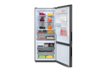Load image into Gallery viewer, Kogan 412L Bottom Mount Fridge with Water Dispenser (Dark Stainless Steel)