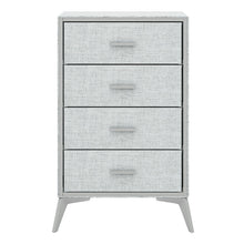 Load image into Gallery viewer, Fraser Country: Lyle 4 Drawer Dresser - Snow Velvet Light Grey