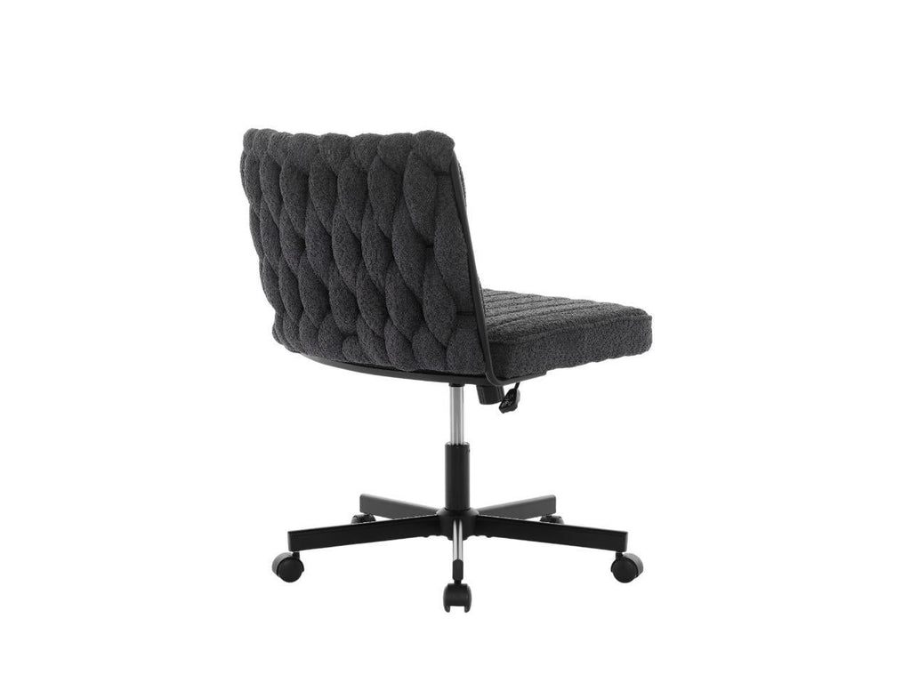 Gorilla Office: Boucle Knot Back Chair Black