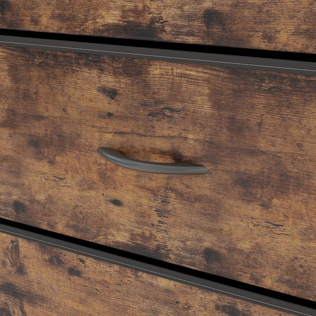 Fraser Country 11 Drawer Storage Chest - Rustic Walnut