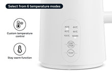 Load image into Gallery viewer, Kogan 1.5L Double Wall Kettle with Temperature Control