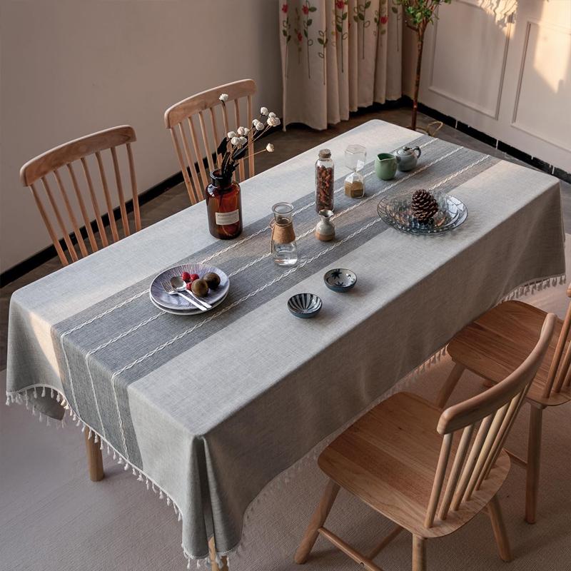 COMFEYA Waterproof Table Cloth - Grey