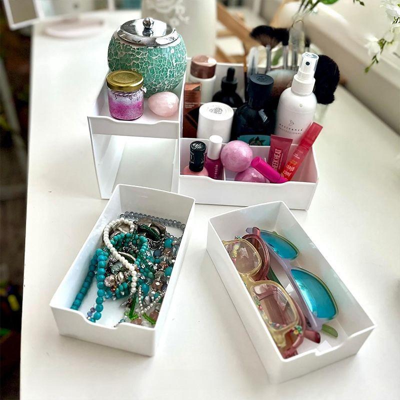STORFEX White Vanity Organizer