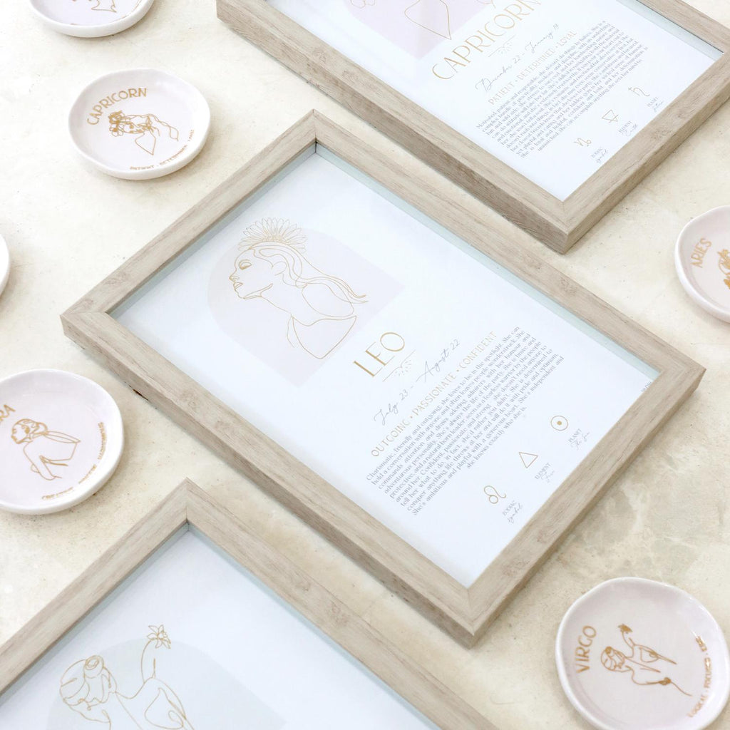 Splosh: Mystique Framed Print - Leo