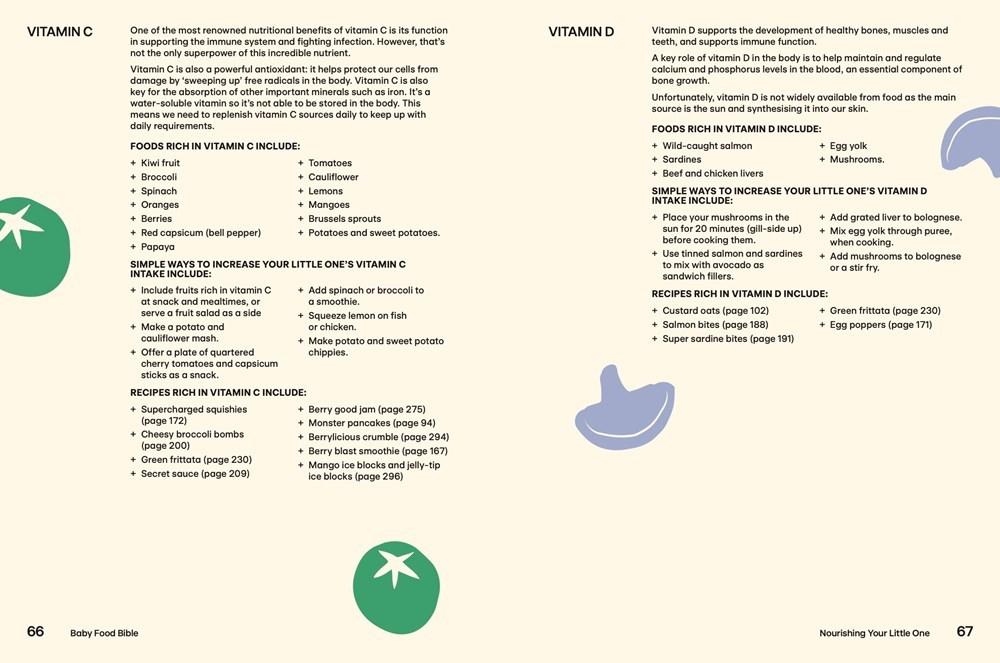 Baby Food Bible by Julia Tellidis, Lauren Skora