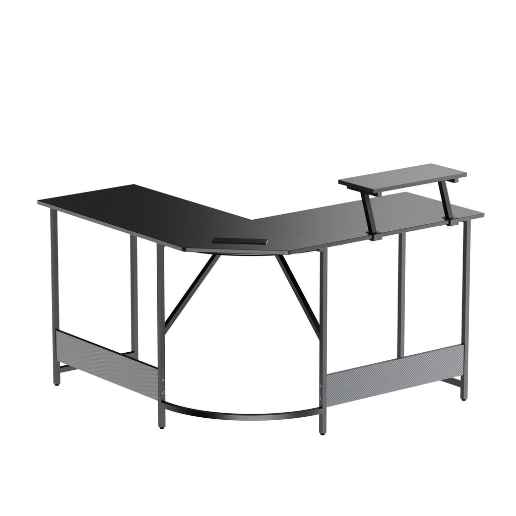 Fraser Country: 1200x450x730mm Corner Desk with USB Outlet