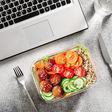 Load image into Gallery viewer, STORFEX 12 Piece Glass Storage Containers with Lids - Grey