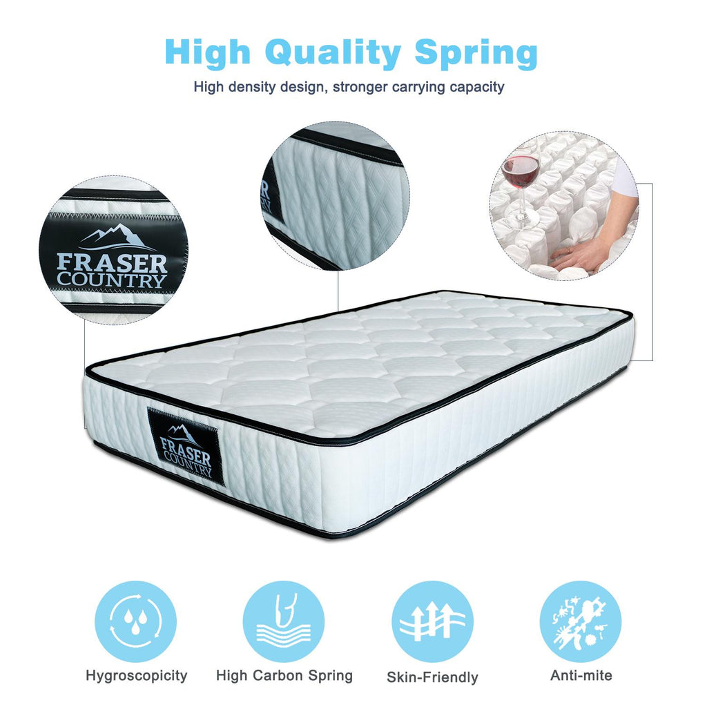 Fraser Country: Deluxe Pocket Spring Mattress - Single