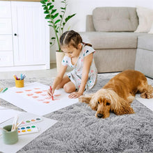 Load image into Gallery viewer, COMFEYA Super Soft Fluffy Area Rug - Grey, 230x160cm