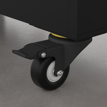 Load image into Gallery viewer, Fraser Country Milan Steel Tool Cart Cabinet - Orange &amp; Black