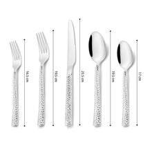 Load image into Gallery viewer, OZZYCOOK 20 Piece Stainless Steel Cutlery Set