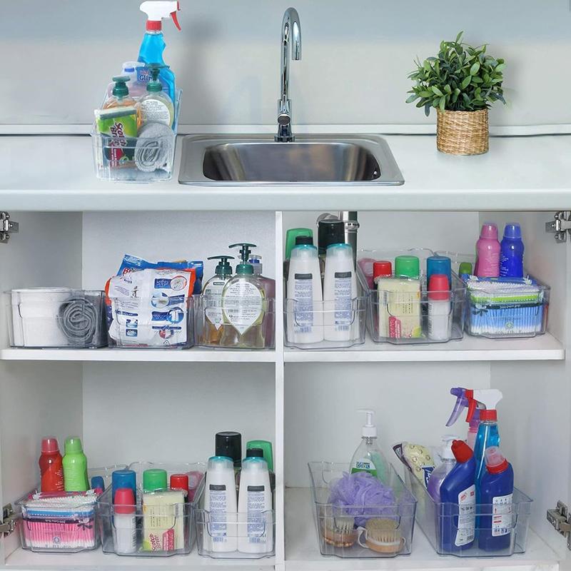 STORFEX Refrigerator Organizing Bins - Set of 8