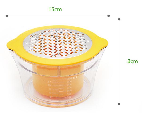 Corn Stripping Tool Corn Cutter & Remover with Built-In Measuring Cup Grater