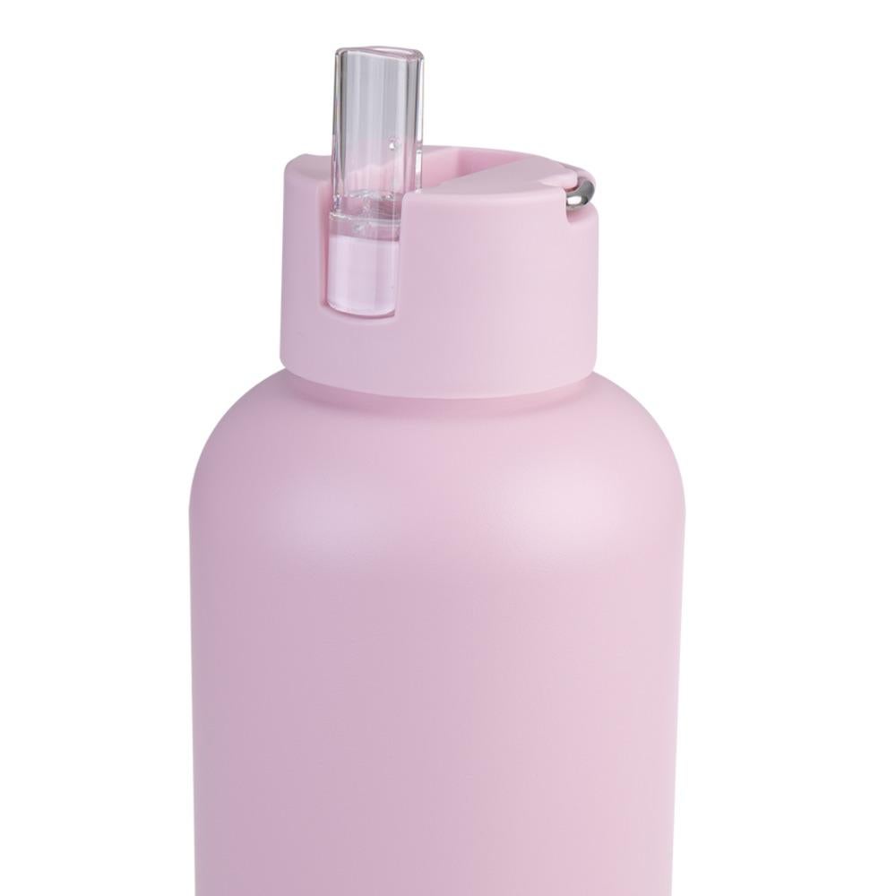 Oasis: Stainless Steel Ceramic MODA Triple Wall Insulated Drink Bottle - Pink Lemonade (1.5L)