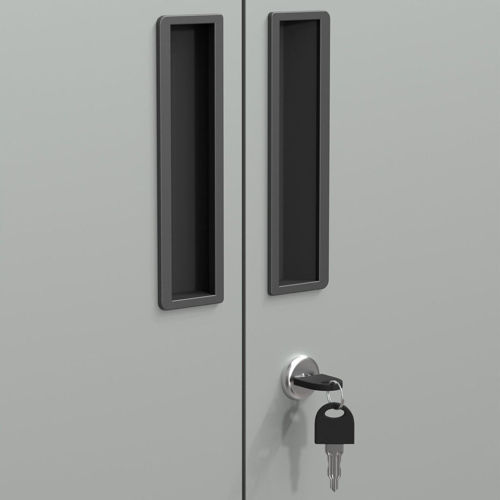 Fraser Country Milan Steel Tool Cart Cabinet - Light Grey