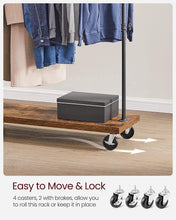 Load image into Gallery viewer, Vasagle Heavy Duty Industrial Pipe Garment Rack