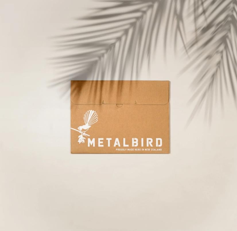 Metalbird: Karearea / New Zealand Falcon Garden Art