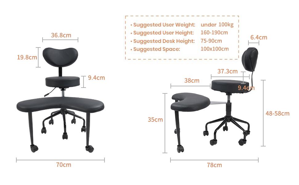 Gorilla Office - Meditation Chair Black