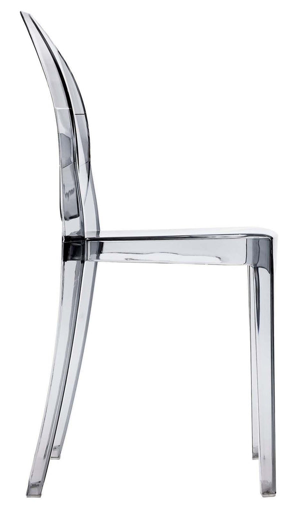 Matt Blatt Set of 2 Philippe Starck Victoria Ghost Chair Replica (Smoke)