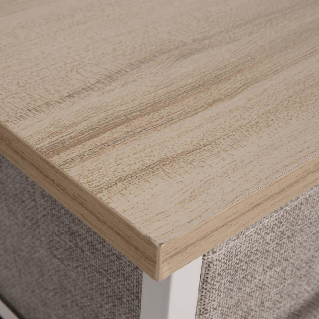 Ovela: 8 Drawer Storage Chest - Beige