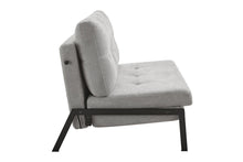 Load image into Gallery viewer, Shangri-La Brad Upholstered Double Sofa Bed (Grey)