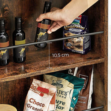 Load image into Gallery viewer, Vasagle : Bar Table With Storage Shelf - Rustic Brown