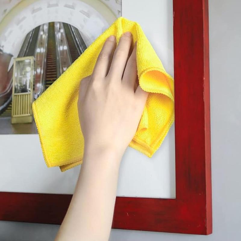 CLEANFOK Microfiber Cleaning Cloth - Pack of 50