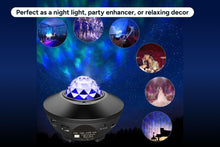 Load image into Gallery viewer, Galaxy Starlight Projector with Speaker - Kogan