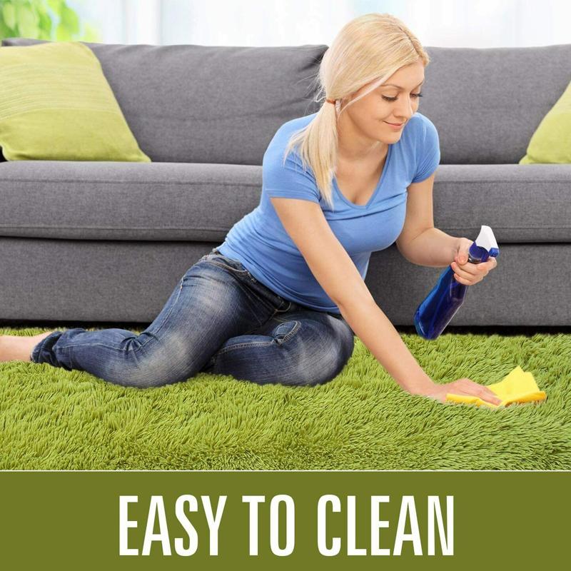 Soft Area Rug - Green (Large, 153 x 203cm)