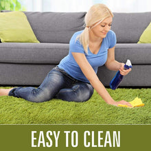 Load image into Gallery viewer, Soft Area Rug - Green (Large, 153 x 203cm)