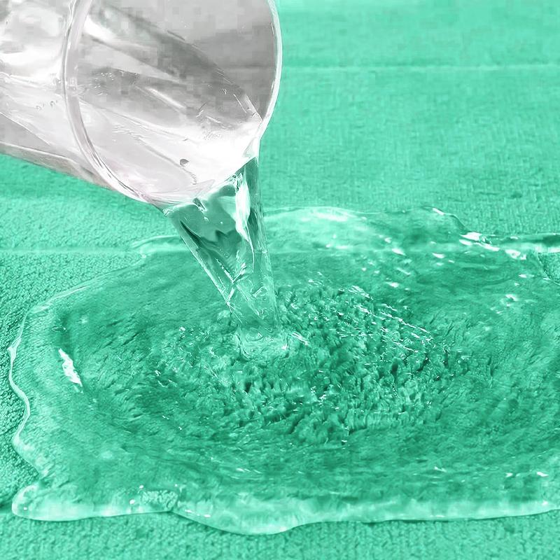 COMFEYA 2 Pack Bath Mat Set - Green