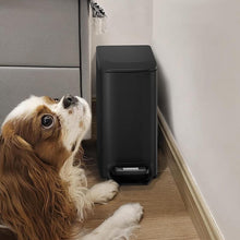 Load image into Gallery viewer, STORFEX Stainless Steel Rubbish Bin - Black (6L)