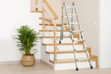 Load image into Gallery viewer, Certa 5m Multipurpose Telescopic Foldable Ladder with Platform