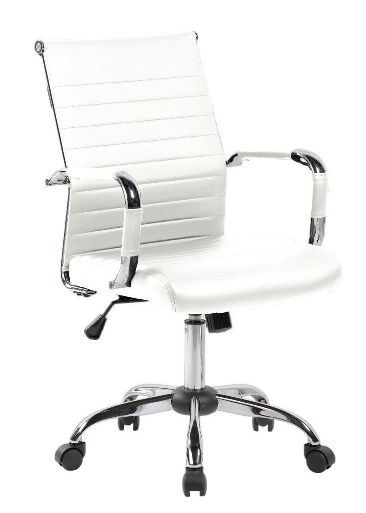 Gorilla Office - Eames Replica Standard Office Chair Low Back White