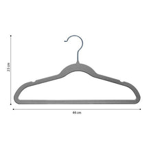 Load image into Gallery viewer, STORFEX 50-Pack Velvet Hangers - Gray