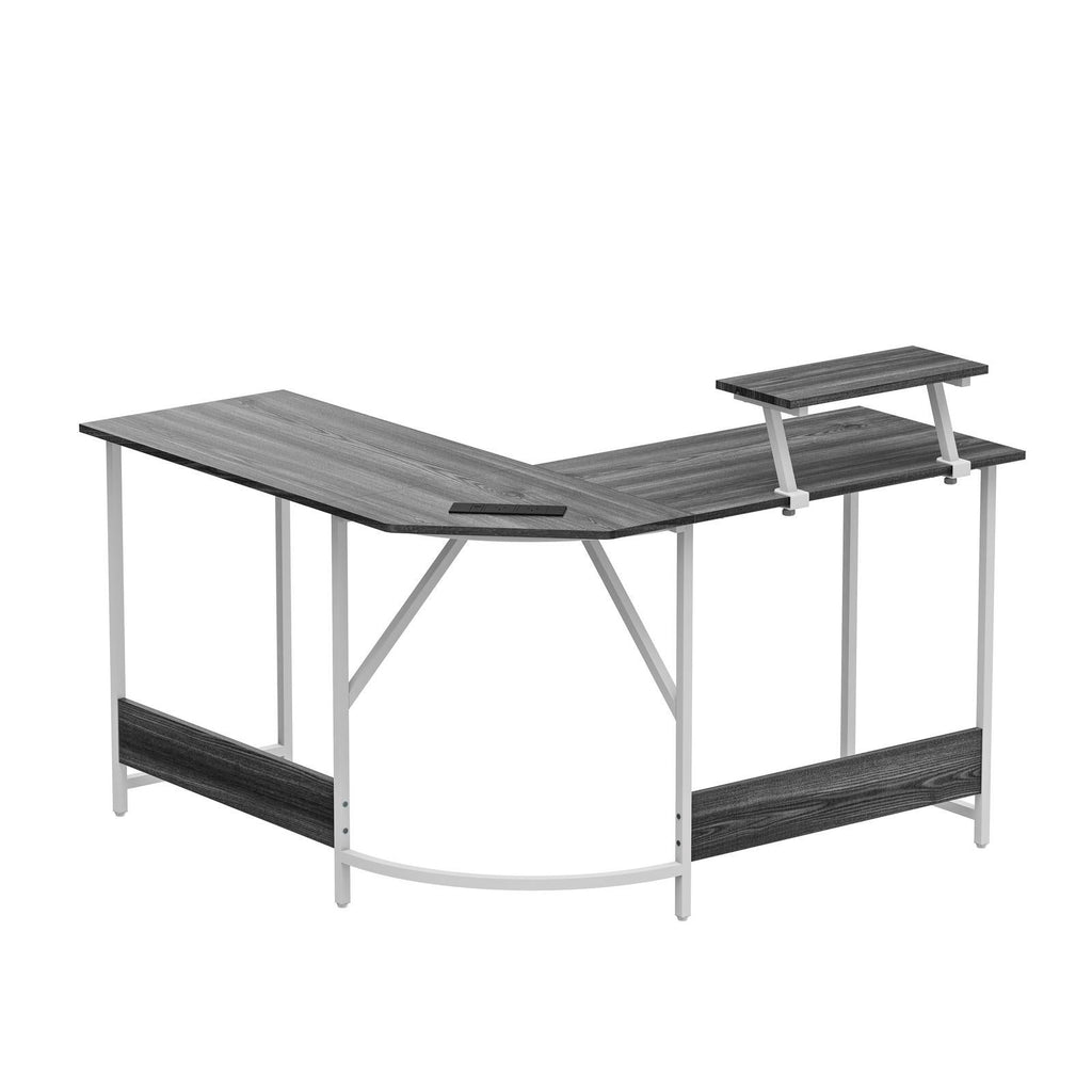 Fraser Country: 1200x450x730mm Corner Desk with USB Outlet