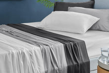 Load image into Gallery viewer, Ovela 100% Natural Bamboo Bed Sheets Set (Double, Charcoal)