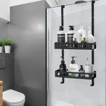 Load image into Gallery viewer, STORFEX Hanging Bathroom Storage Rack - Black