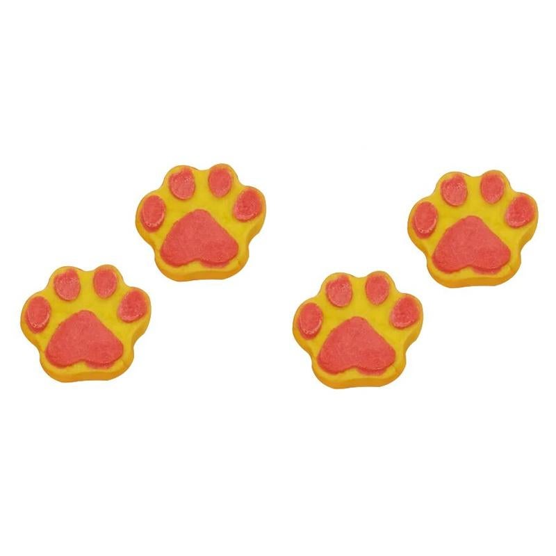 COOKOZZY Puppy Dog Paw and Bone Silicone Moulds - 4 Pack